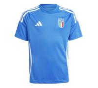 Kids Football Shirt Blue 2024-2025 Italy Home Unisex Soccer Fan Jersey T-Shirt