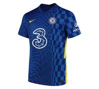 Kids Football Shirt Blue Chelsea Home 2021-2022 Unisex Jersey Soccer Top T-Shirt