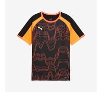 Puma Junior Boys IndividualLIGA Graphic Jersey Puma Black/Glowing Red 9/10Y