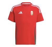 Kids Football Shirt Red 2024-2025 Hungary Home Fan Soccer T-Shirt Sportswear