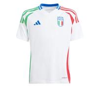 Kids Football Shirt White 2024-2025 Italy Away Soccer Training Tee Sportswear