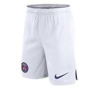 Kids Football Shorts White 2023-2024 PSG Away Soccer Training Bottoms Sportswear