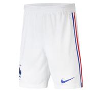 Kids Football Shorts White France Away 2020-2021 Unisex Sports Soccer Half Pants