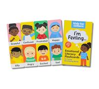 Kids for Culture: I'm Feeling - Emotional Literacy Flash Cards | 24 Diverse Feelings Cards for Toddlers, Preschool & Kindergarten | SEL Tool for Teachers, Parents & Speech Therapy
