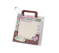 Kids Friendly Snacks Pouches and Photo Case Card Holder Storage Oragnizer Perfect for Travel Essential Kids Accessory Pouch, Chocolate color, Mass Beauty