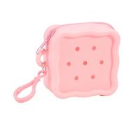 Kids Friendly Zippered Money Bag Soft Silicone Pouches Soft Change Pouches for Coin Cards Keychains Daily Use Children's Storage