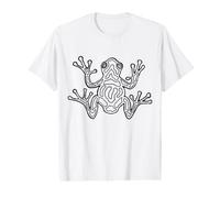 Kids Frog for Colouring/Coloring in Value Graphic T-Shirt