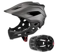 Kids Full Face Bike | Protective Sports With Face Shield, Youth Riding Headgear | Child Safety Motorcycle, Motocross Gear, ATV Dirt Bike, Racing Outdoor Cycling He