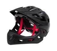 Kids Full Face Helmet, Adjustable Protective Headgear System, Resistant Safety Shell Design, Clear Visor Shield Feature, Lightweight Comfort Build, For Cycling Skateboard Skating Racing Outdoor