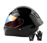 Kids Full Face Motorcycle Helmet for 3-13 Years Old,ECE Approved Youth Child Dirt Bike ATV Go-Kart Helmets with Visor,Boys Girls Electric Scooter Moped 4 Wheeler Motocross Helmet 10,M/(49~50cm)