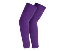 Kids' Full Length Arm Sleeves, Full Arm Length, Smooth Plain Finish, Stretch-On Design, Polyester, Lightweight Everyday Comfort for Active Summer Days, Ideal for Cycling, Running, Walking and