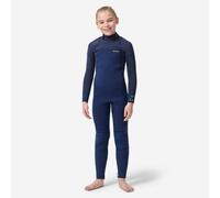 Kids' Full Wetsuit 3/2 - Blue/black
