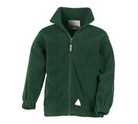 Kids full zip fleece forest 3-4