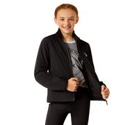 Kids' full zip insulated riding jacket Ariat Rion StretchShell Noir 16 ans