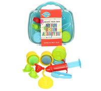 Kids Fun Dough Activity Set with Carrying Case, Educational Play Tools, Includes Moulds and Accessories