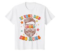 Kids Funny Bearded Dad Daddy If Your Dad Doesn't Have A Beard T-Shirt