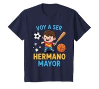 Kids Funny Voy a Ser Hermano Mayor Toddler, Regalo Futuro Hermano T-Shirt