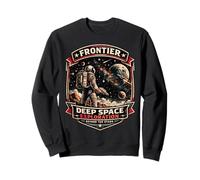 Kids Future Space Exploration Galaxy Spaceman Sweatshirt