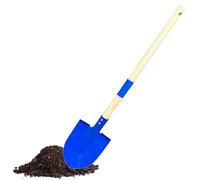 Kids Garden Tools, Beach Toys for Kids - Sand Play Tools Beach Sandbox Toys - Metal Garden Tools Sturdy Wooden Handle, Backyard Play Educational Stem Learning Fantasy Toy