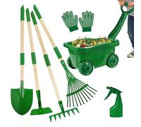 Kids Garden Tools | Fun Fantasy Play Set - Garden Tools | Boys Girls Backyard Easter Birthday