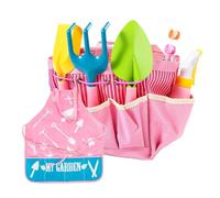 Kids Garden Tools,Lightweight Ergonomic Outdoor Toys - Watering Can Gloves Shovel Set | for Home Backyard Garden Lawn Family Kindergarten Birthday Holiday