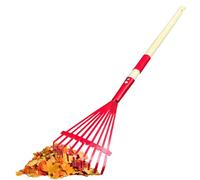 Kids Gardening Tool Sand Toy, Sand Play Tools Beach Sandbox Toy, Metal Garden Tools Sturdy Wooden Handle, Backyard Play Educational Stem Learning Pretend Girls