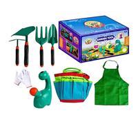 Kids Gardening Tools Set - 23*14.8*13cm Garden Kit, ABS plasticc Tool Set, Children Gardening Tools with Shovel Rake Watering Can for Planting Digging Sand Play | Kids Garden Tool for Yard Balcony