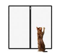 Kids Gate for Stairs No Drilling Mesh Cat Barriers