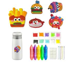 Kids Gemstone Painting Set,Educational Creative Funny - Kids Dot Craft Kits for Making Charms,for Homeschooling Parties Beginners Boys Girls Gift