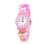 Kids Gift for Girls Age 3-9, Kid Watches for 3 4 5 6 7 Years Old Gifts for Age 4 5 6 7 8 Girl Birthday Girl for 3 4 5 6 7 8 Year Old KidUnicorn Toys for Girls Xmas Toys for Kids - Pink