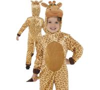 Kids Giraffe Costume Outfit Plush Animal Childs World Book Week Day Fancy Dress