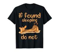 Kids Giraffe Pajama Gift Pajamas Girls PJs Do Not Disturb T-Shirt