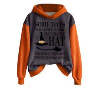 Kids Girl Sweater,Unisex Kids Halloween Print Hooded Sweatshirt for Girls and Boys Cozy Fleece Jacket Everyday Casual Wear (Grey, 5-6 Years)