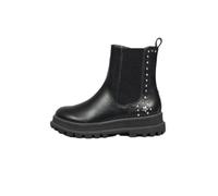 Kids Girls Aretha Chelsea Ankle - Boot 24877 Aretha Elastic 1 UK Black