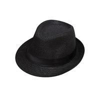 Kids Girls Boys Summer Fedora Straw Hat Wide Brim Floppy Beach Sun Visor Hat Children's Belt Sun Hat, Small Hat, Sun Protection Hat, Outdoor Hat
