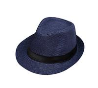 Kids Girls Boys Summer Fedora Straw Hat Wide Brim Floppy Beach Sun Visor Hat Children's Belt Sun Hat, Small Hat, Sun Protection Hat, Outdoor Hat