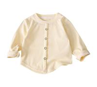 Kids Girls' Knit Button Down Cardigan - Long Sleeve Open Front Sweater, Toddler Size Option, Soft Plain Fabric, Ideal as Casual Outerwear for Cool Days(White, 11-12 Years)