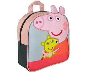 Kids Girls PEPPA PIG Toddler Junior Pink Teddy School Backpack Rucksack Bag