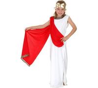 KIDS GIRLS ROMAN EMPEROR GODDESS COSTUMES GREEK CAESER TOGA OUTFIT FANCY DRESS SIZE LARGE