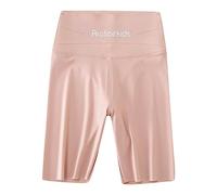 Kids Girls Stretchy Yoga Cropped Leggings Short Pants Cotton Soft Letter Print High Waist Athletic Gym ClothesRunning Boys Athletic Pants Size 12 with Pockets (Pink, 3-4 Years)