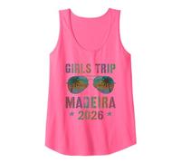 Kids Girls Trip Madeira 2026 Trip Beaching Vacay Matching Tank Top