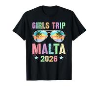 Kids Girls Trip Malta 2026 Vacay Cruise Travel Matching T-Shirt