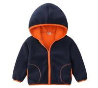 Kids Girls Winter Long Padded Coat Hoody Lightweight Down Jacket Padded Quilted Puffer Coat Windproof Fleece Jackets Full Sleeve Parka Overcoat Warm Travel School Ski Outwear Age 2-8 Years