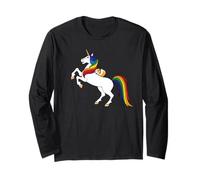 Kids Girls Womens Cute Wheek Merch Unicorn Guinea Pig Lover Long Sleeve T-Shirt