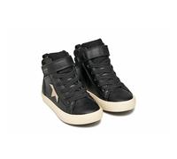 Kids Gisli Breathable High Top Trainers Black