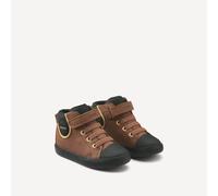 Kids Gisli Breathable High Top Trainers Brown