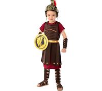 Kids Gladiator Costume S - XL Boys Roman Warrior Soldier Fancy Dress Book Day