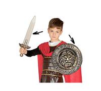 Kids Gladiator Roman Soldier Prop Plastic Sword and Shield