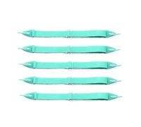 Kids Glasses Strap, Children Eyeglasses Cord, Sports Eyewear Head Band Retainer (5pcs Per Package)(Aqua)