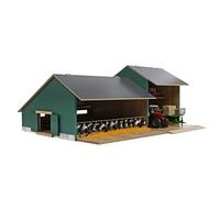 Kids Farming Stable Tractor Machinery Toy Model Shed 1:32 Scale 55x72x32